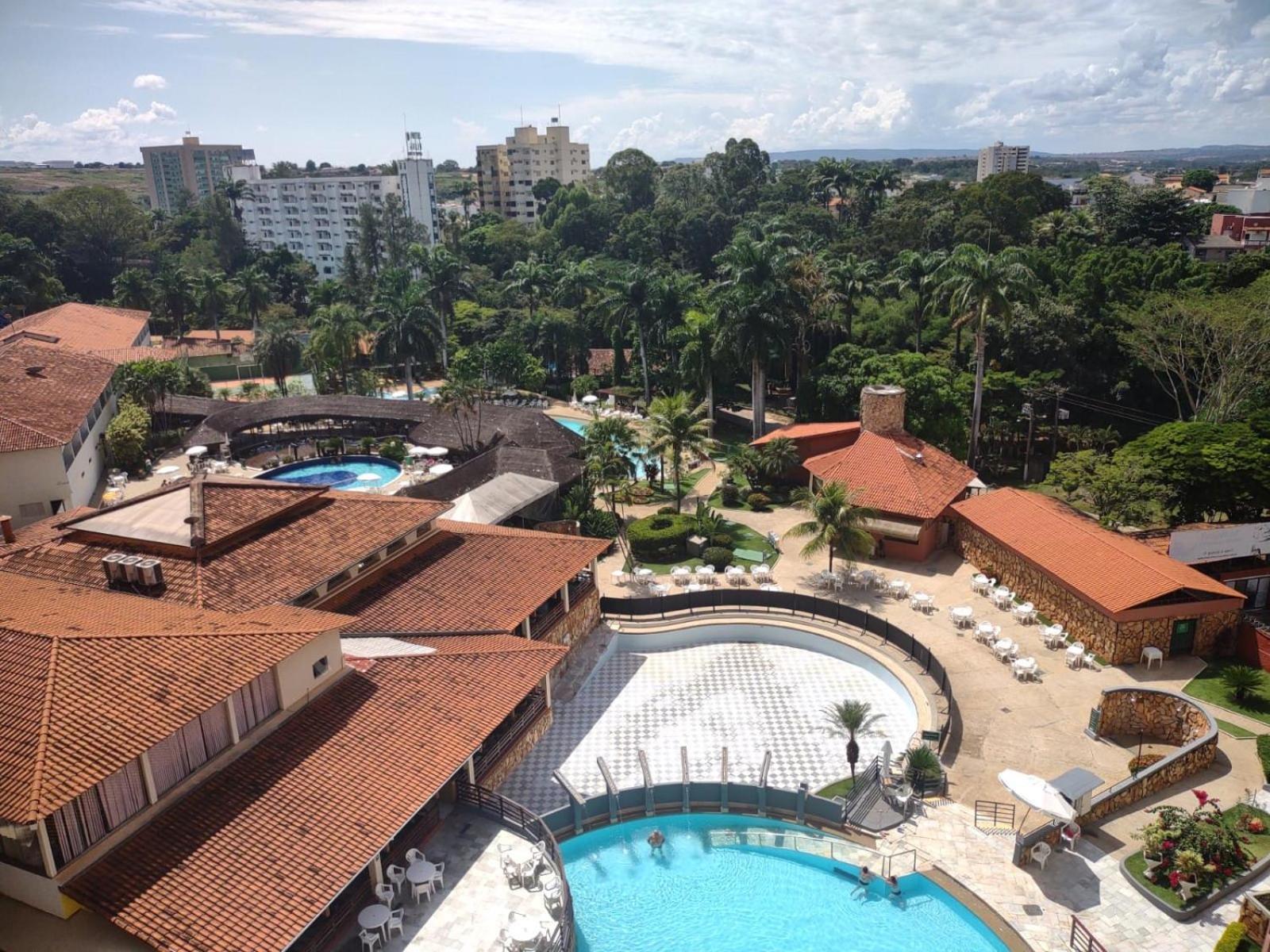 Hot Springs Flat Apart-Hotel Master Luxo Com Banheira Caldas Novas Exterior foto